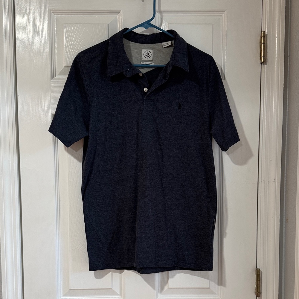 Volcom Dark Blue Polo Shirt